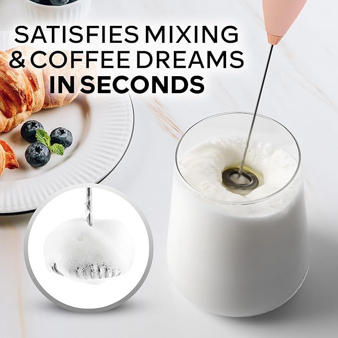 Zulay Kitchen Powerful Milk Frother Wand - Image 2