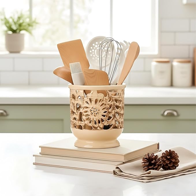 Farmhouse Kitchen Utensil Holder - Image 6