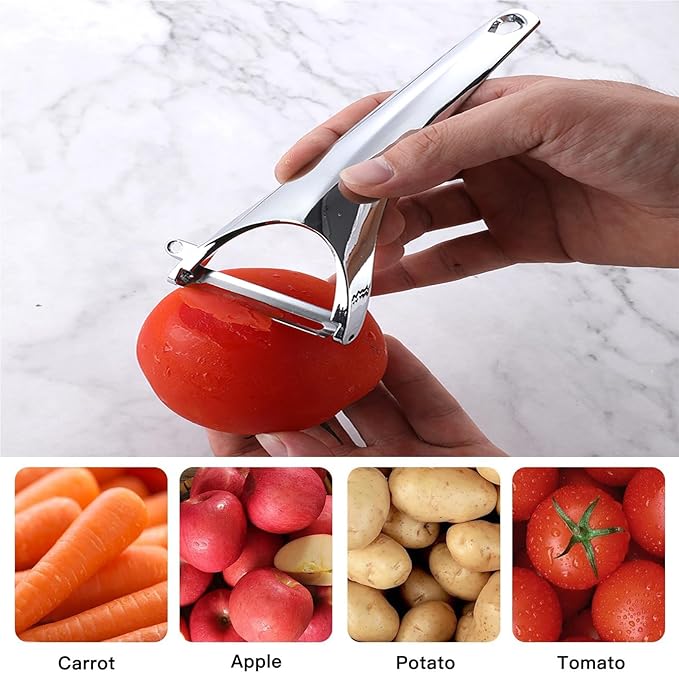 Vegetable Peeler Fruit Apple Potatoes Carrot Veggie Stainless Steel Peelers - Image 6