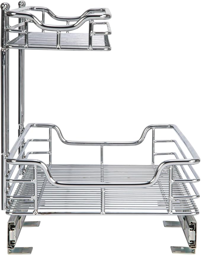Household Essentials Glidez Multipurpose Chrome-Plated Steel Pull-Out/Slide-Out - Image 7