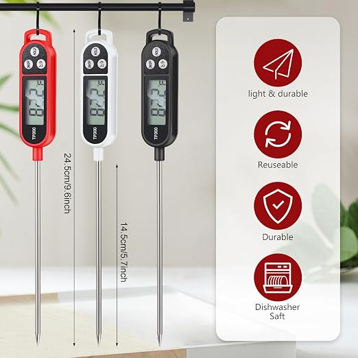 Copkim 3 Pcs Instant Read Meat Thermometer - Image 2
