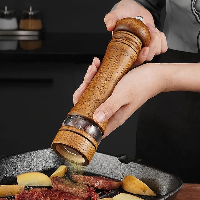 2-Piece Salt and Pepper Grinder Set - Image 6