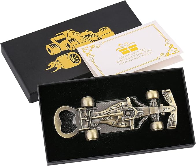 LKKCHER Racing Car Gifts for Men Women, Novelty Race Car Beer Bottle Opener - Image 6