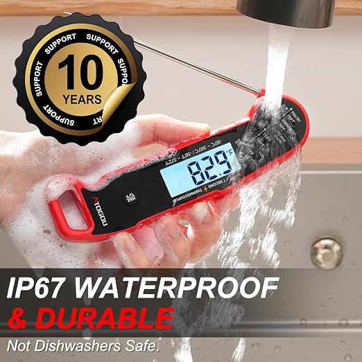 Atogou Meat Thermometer, Professional Food Thermometer, <1 Sec Instant Read - Image 5