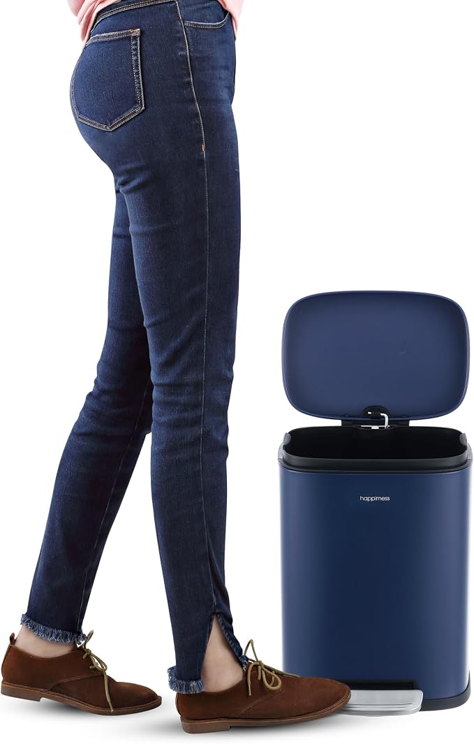 happimess HPM1006J Connor Rectangular 13-Gallon Trash Can - Image 8