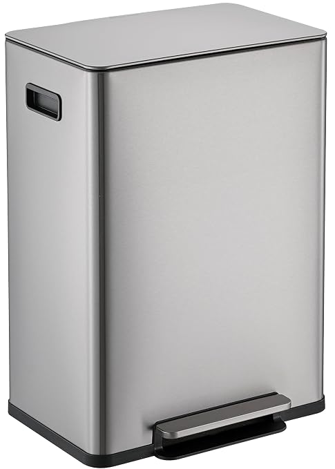 SIMPLI-Magic Infinity Edge 60L / 16 Gallon Kitchen Trash Can by Simpli-Magic