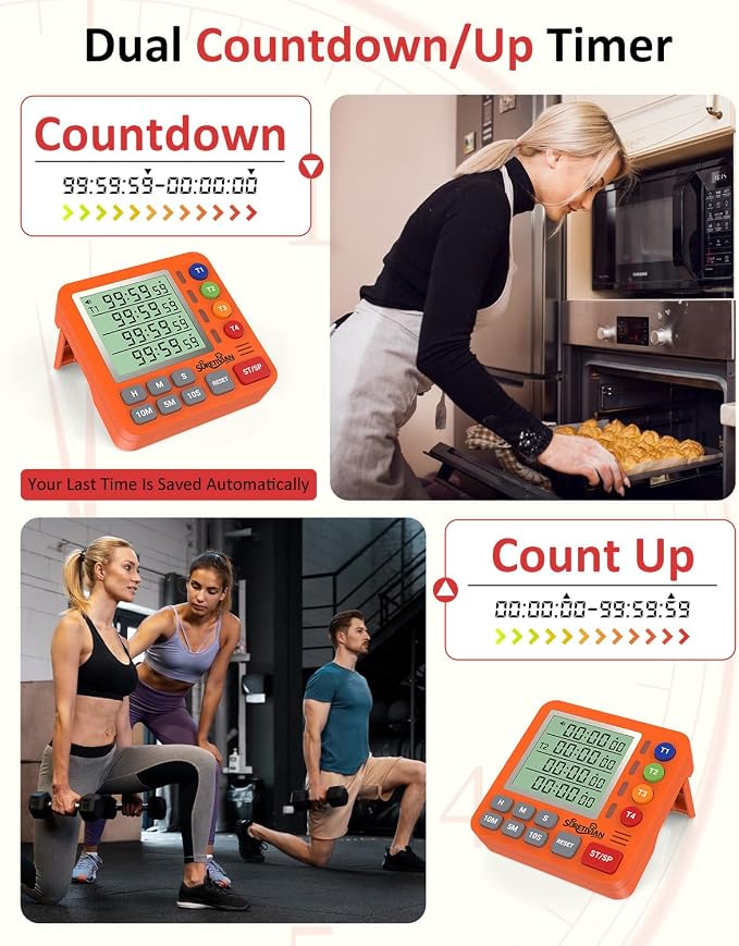 Digital Kitchen Timer for Cooking - Image 6