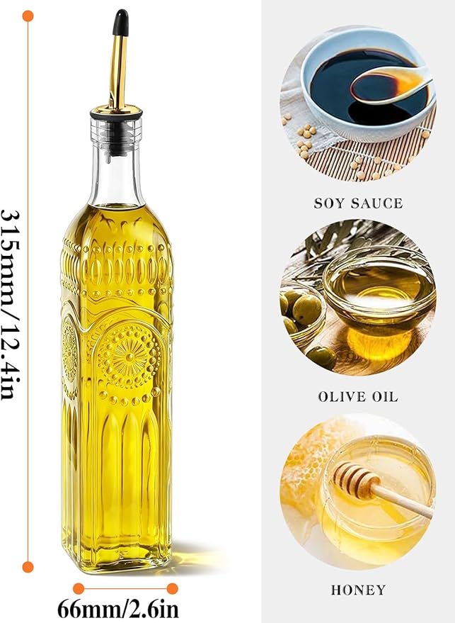 2 Pcs Olive Oil Dispenser Bottle - Image 2