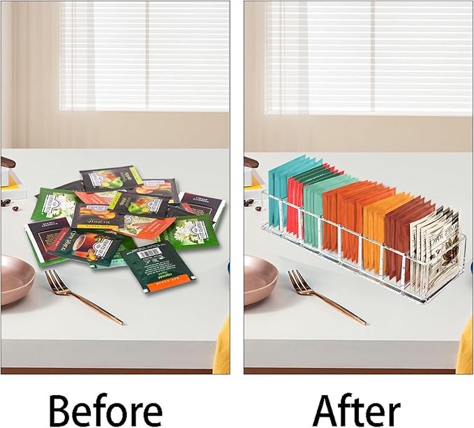 Tasybox Tea Bag Organizer, Tea Packet Storage - Image 4