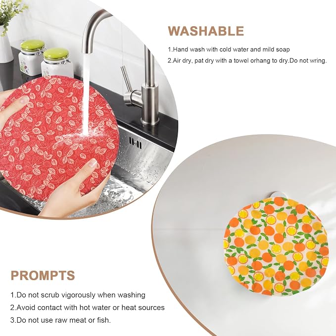Reusable Bowl Covers for Bread Proofing - Image 6