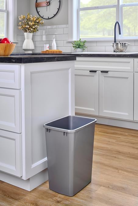 Rev-A-Shelf Polymer Replacement 35 Quart Trash Bin Recycle Waste Garbage - Image 6