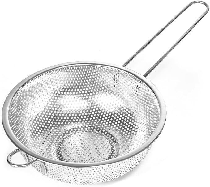 Metal Fine Mesh Strainer and Colander by Unknown