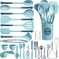 Kikcoin 43Pcs Large Kitchen Utensils Set by Kikcoin