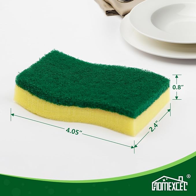 HOMEXCEL Sponges Kitchen 24pcs Heavy Duty - Image 7