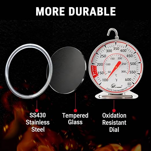Oven Thermometer 2.4 Inch Oven Temperature Gauge - Image 5