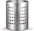 KSENDALO Small Stainless Steel Utensil Holder, SUS304 Silverware Utensil Drying by KSENDALO
