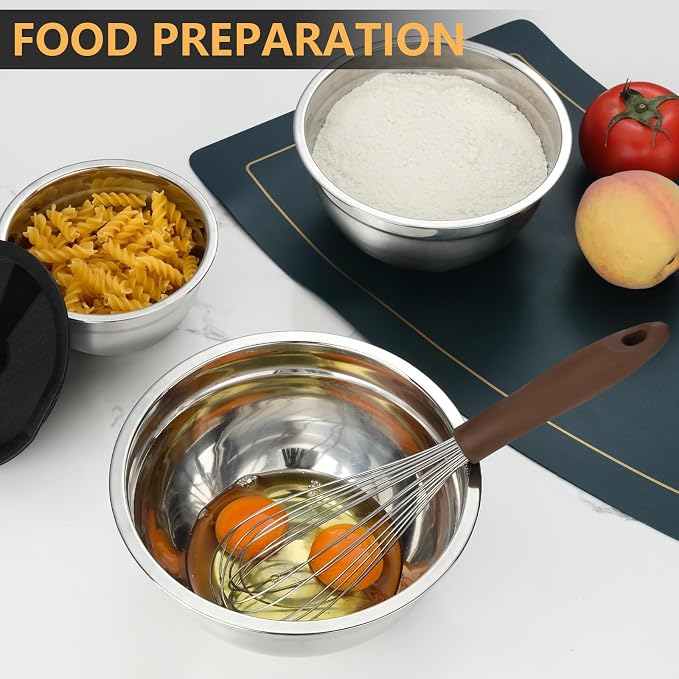 hunnycook 5 Piece Mixing Bowl Set - Image 5