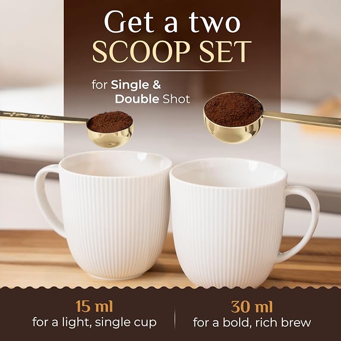 Orblue Premium Coffee Scoop Set - Image 3