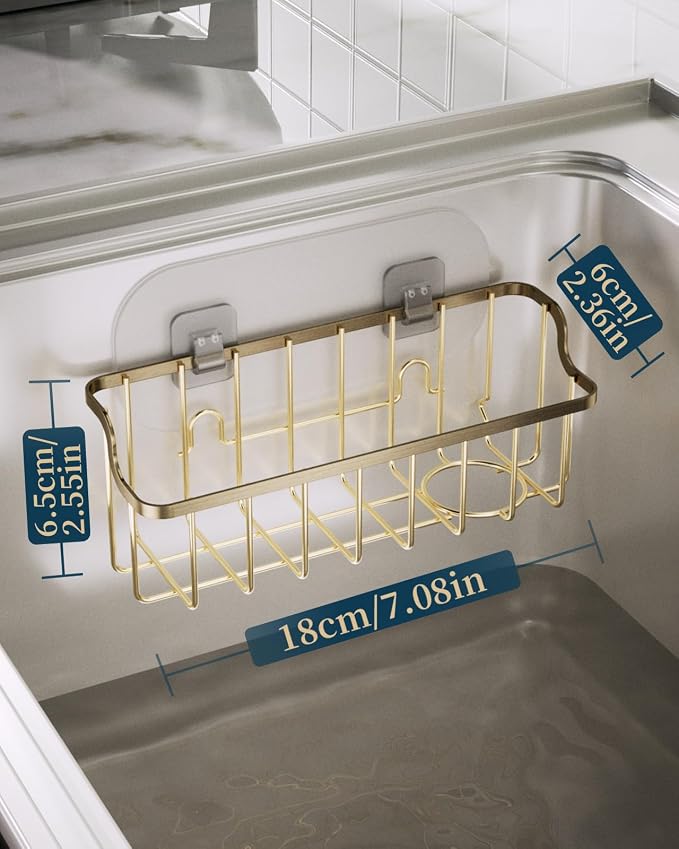 Consumest Sponge Holder Sink Caddy - Image 6