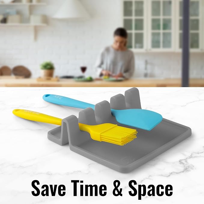 Zulay Silicone Utensil Rest - Image 7