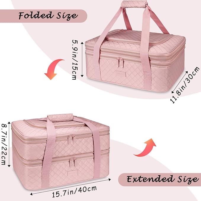 Quilted Double Decker Casserole Carrier - Image 3