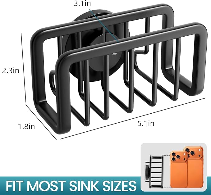 TAILI Sponge Holder for Kitchen Sink - Image 3