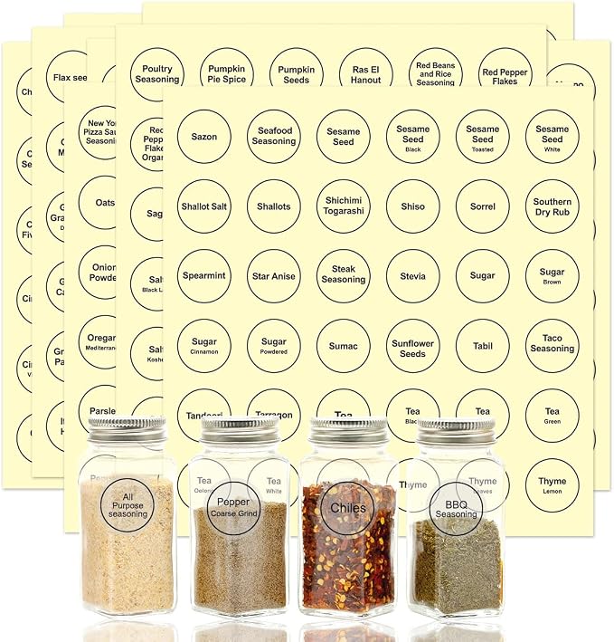 Spice Labels by LOPUROExquisiteAccessories