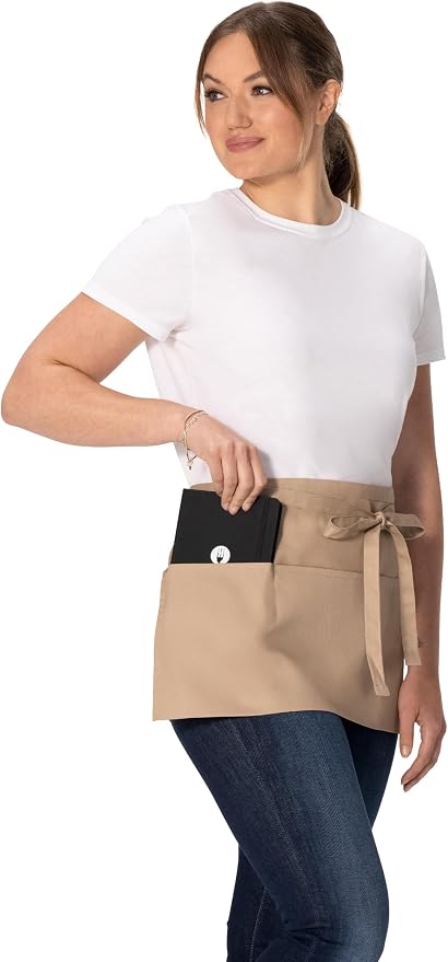 Chef Works Unisex Waitress Apron - Image 6