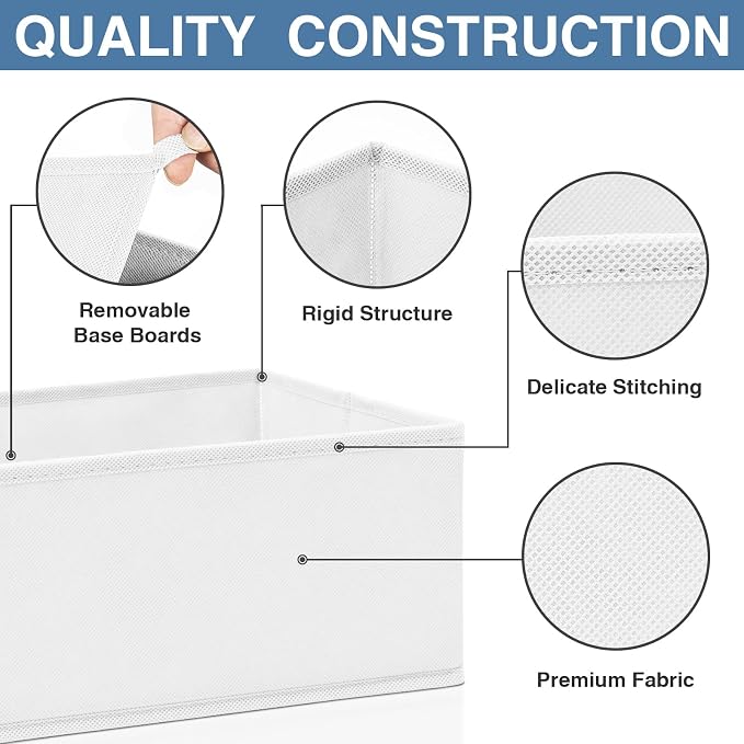 Criusia Drawer Organizer Clothes 12 Pack - Image 5