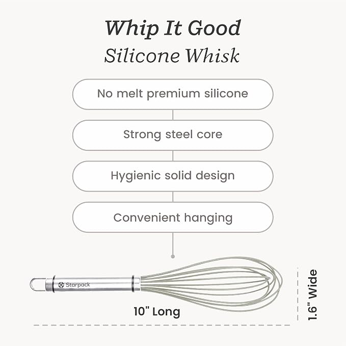 Starpack 'Whip it Good' Silicone Whisk - Image 4
