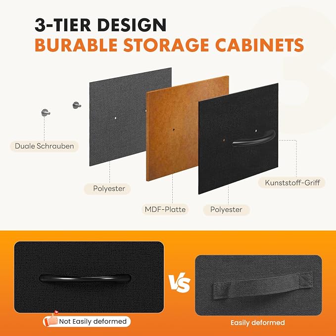 Sweetcrispy Dresser, Dresser for Bedroom Drawer Organizer Storage Drawers - Image 4