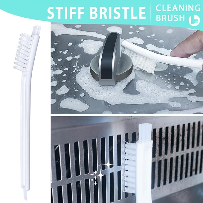 Small Cleaning Brushes Set, Tiny Detail Scrub Cleaner Tool Gadget Kitchen - Image 5