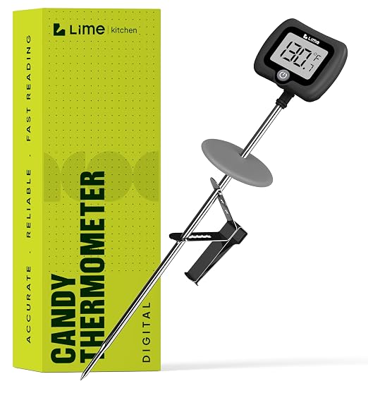 Digital Candy Thermometer with Pot Clip, Instant Read Kitchen Thermometer by Craft911byLIME