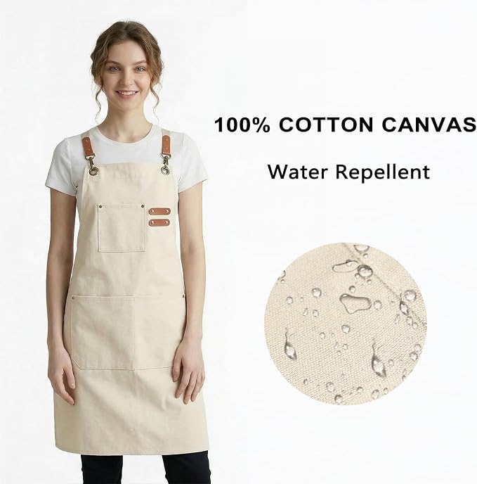 ZOMAO Chef Apron for Women Men - Image 2