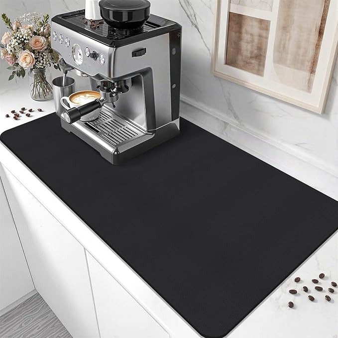 Coffee Mat, Absorbent Dish Drying Mat by Unknown