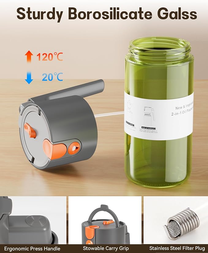 OURCABECUE Upgrade 2 in 1 Oil Sprayer - Image 7