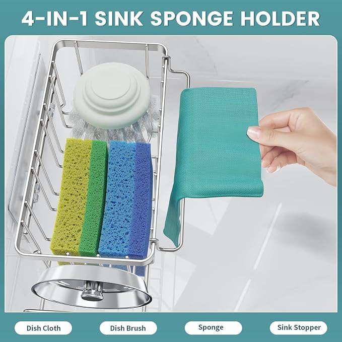 StorageRight 4-in-1 Sponge Holder - Image 3