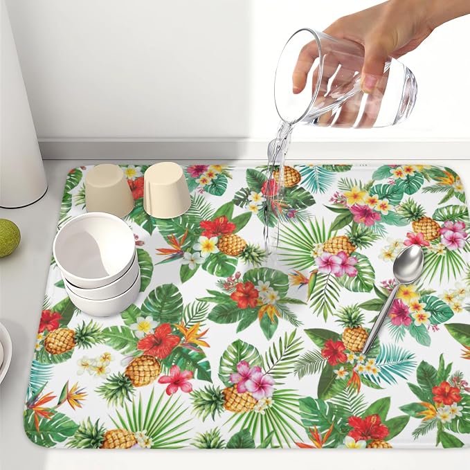 Summer Tropical Dish Drying Mat - Image 6