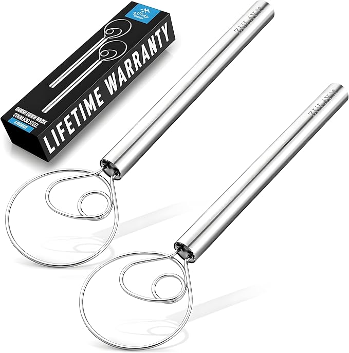 Zulay Kitchen 13-Inch Danish Dough Whisk by ZulayKitchen
