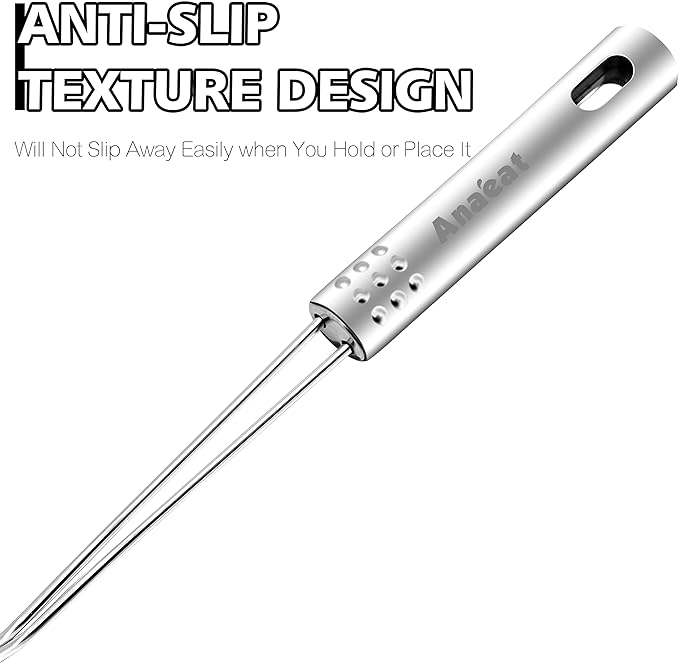 Anaeat 6.1" Stainless Steel Spider Skimmer, Professional Kitchen Pasta Strainer - Image 4