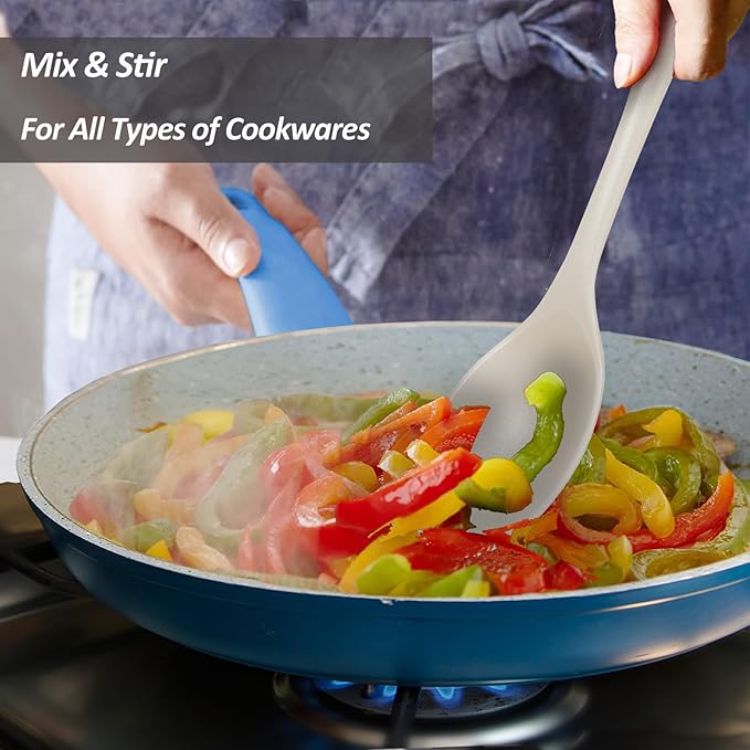 Silicone Slotted Spoons for Cooking - Image 8