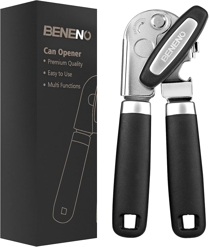 Beneno Heavy Duty Hand Can Opener Manual by Beneno