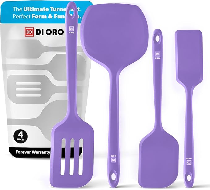 New DI ORO Silicone Turner Spatula Set by DIORO