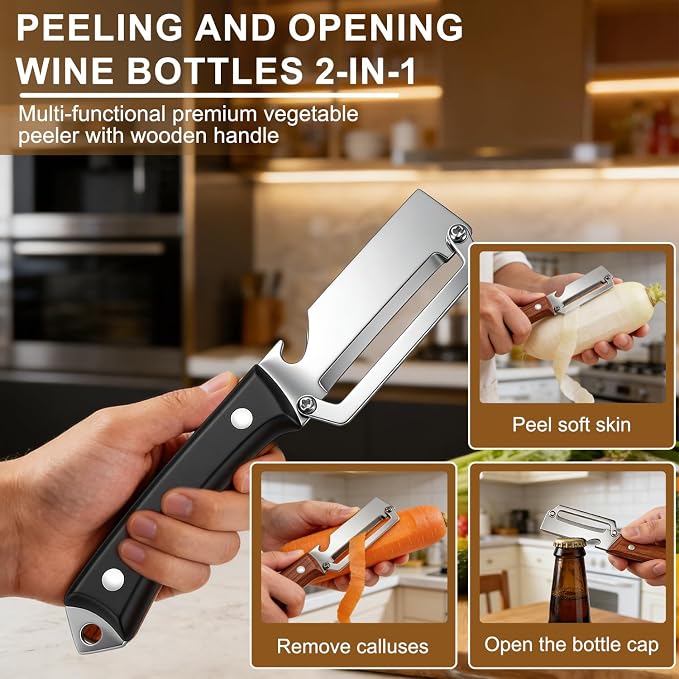 2026 Upgrade Premium Vegetable Peeler, - Image 5