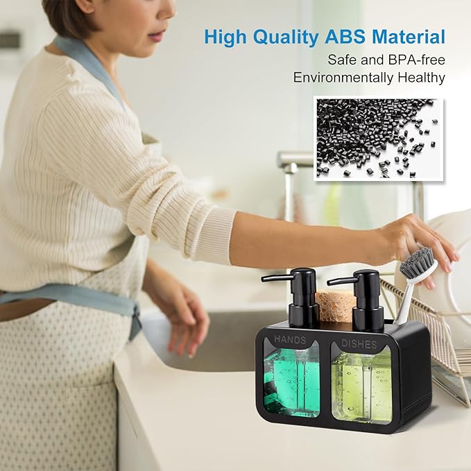 Kitchen Soap Dispenser Set, - Image 3