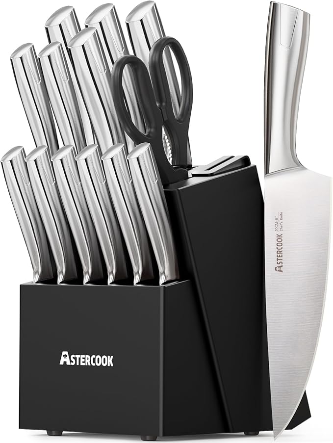 Astercook Knife Set, Kitchen Knives Set by Astercook