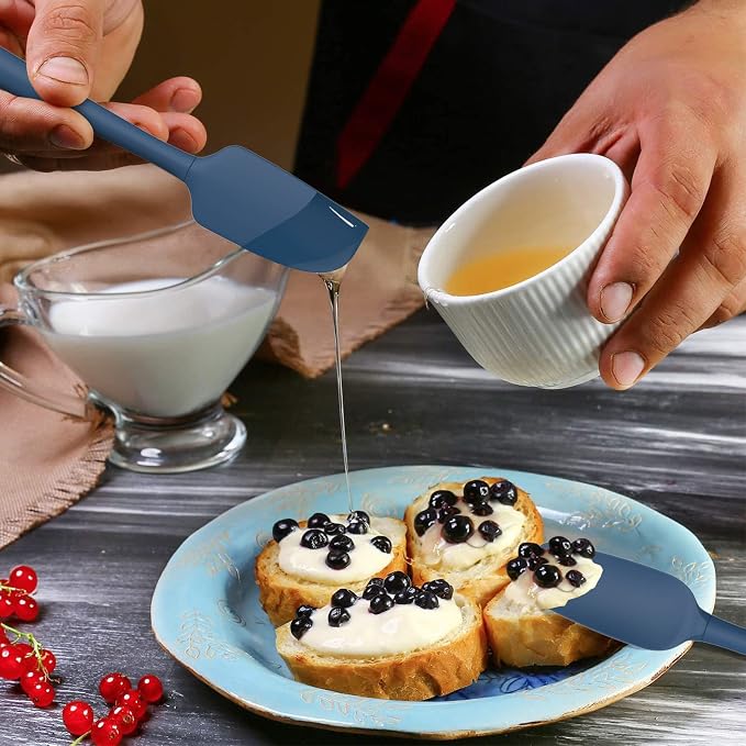Coukre Silicone Spatula Set of 5, High Temperature Resistant, Food Grade - Image 5