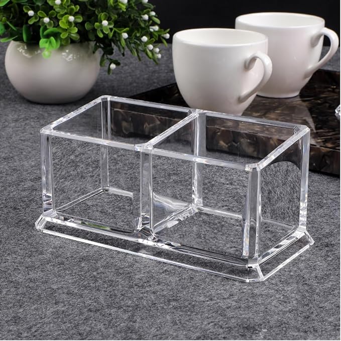 Acrylic Tea Bags Holder Coffee Sugar Bag Case Guest Room Storage Boxes - Image 5