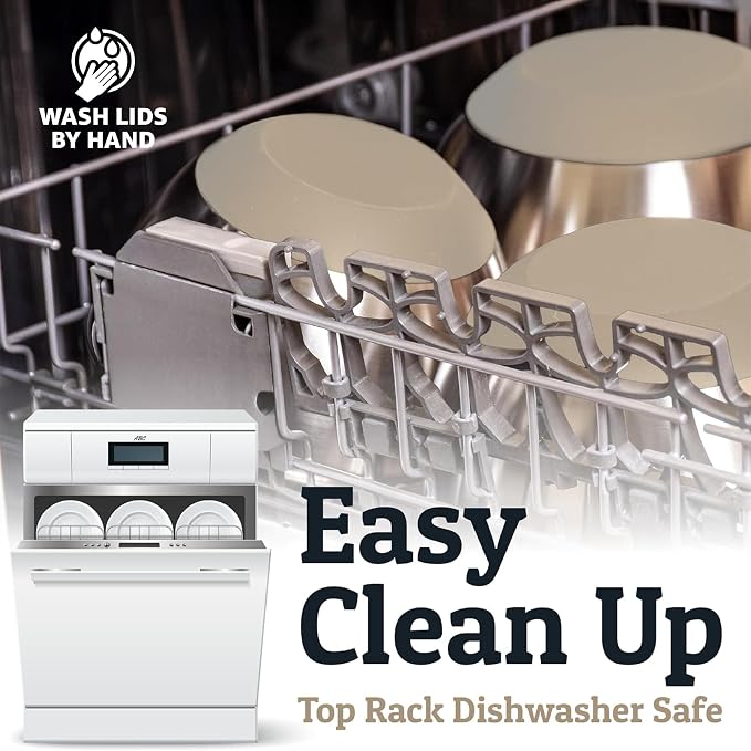 Priority Chef 6Pc Large Mixing Bowls - Image 6