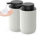 Ceramic Foaming Hand Soap Dispenser，12 oz Bathroom Soap Dispensers， Lotion by POSOSTO